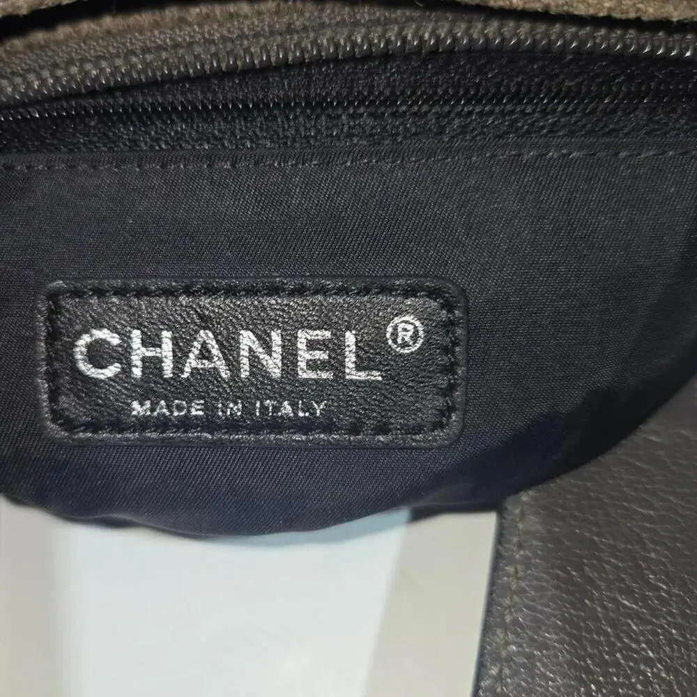 Chanel canvas tote